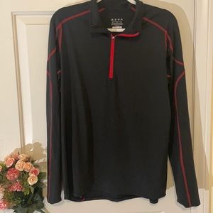 REVA activewear black and red jacket